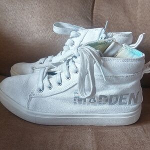 Madden White and Cream Sneakers